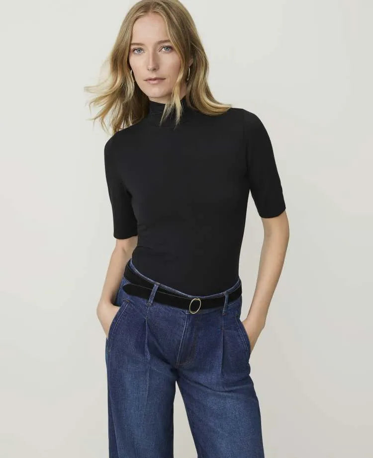 Mock Neck Top
