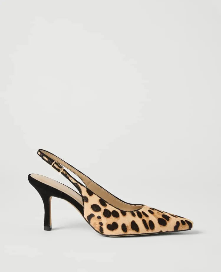 Haircalf Slingback Pump