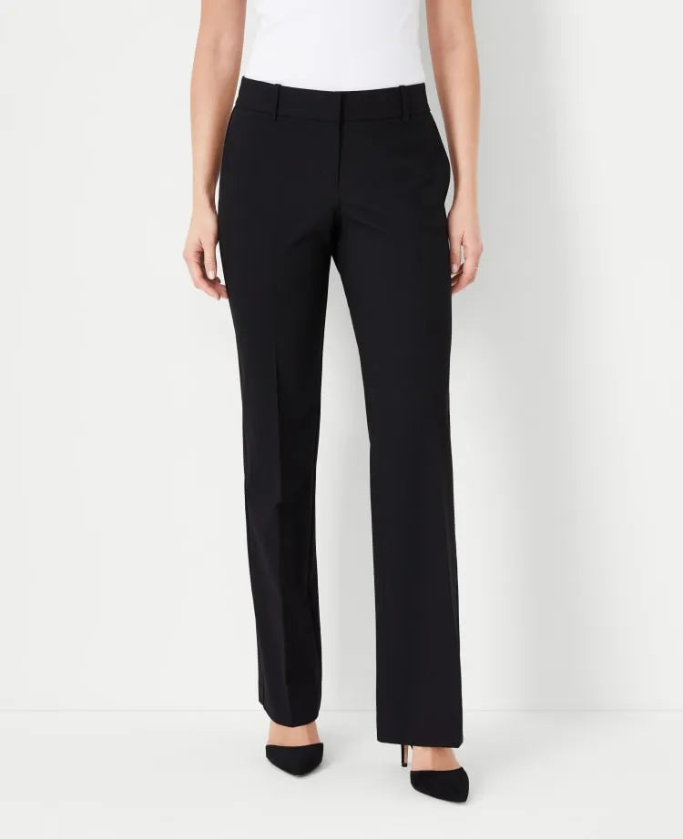 The Petite Trouser in Seasonless Stretch — Curvy Fit