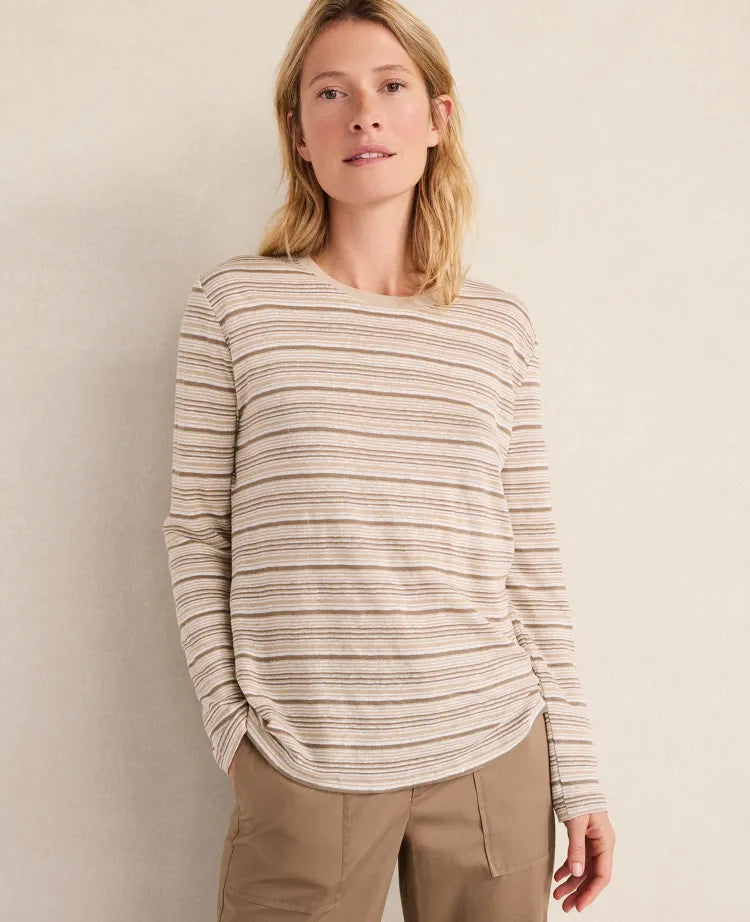 Haven Well Within Linen Jersey Crewneck Tee