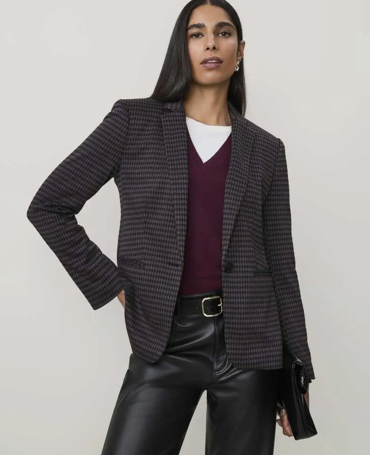 The Houndstooth Hutton Blazer