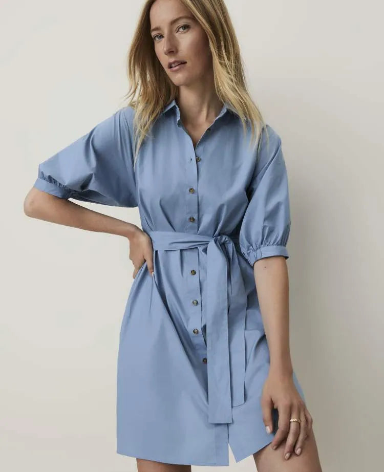 Weekend Collared Shirtdress