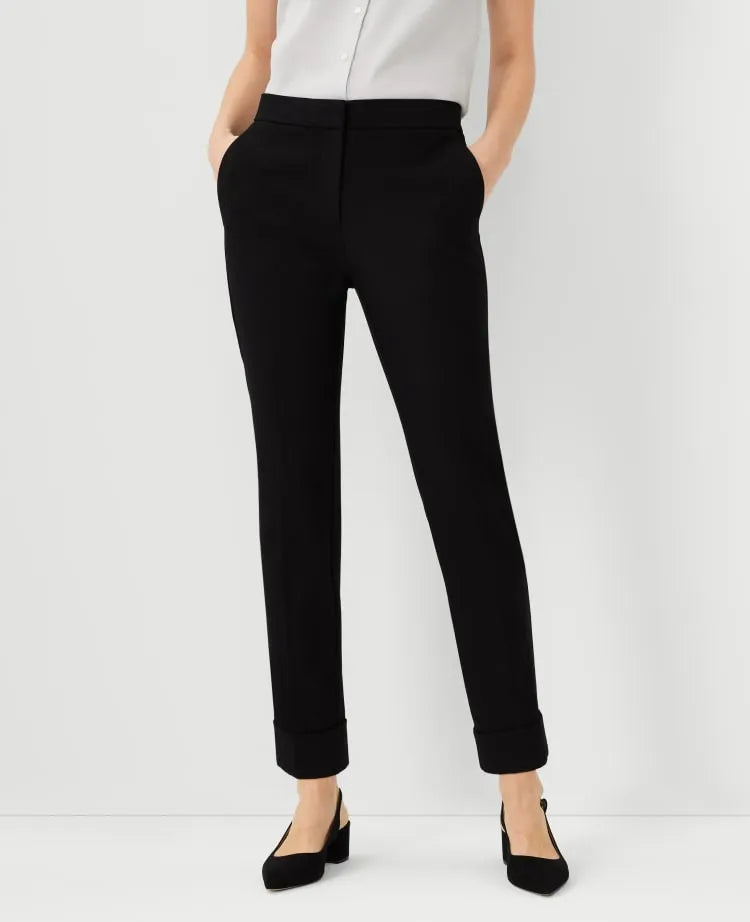 The High Waist Ankle Pant - Curvy Fit