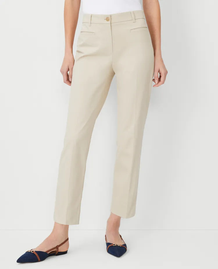 The Cotton Crop Pant — Curvy Fit