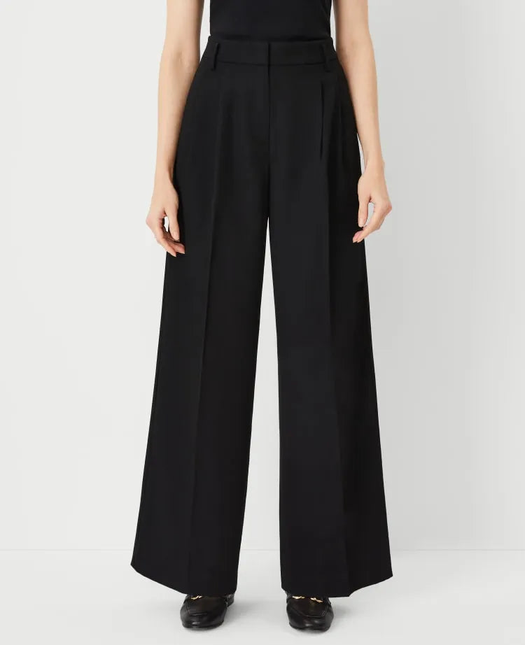 The Pleated Wide-Leg Pant