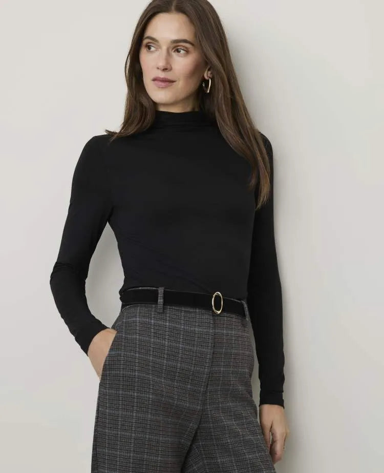 Mock Neck Top