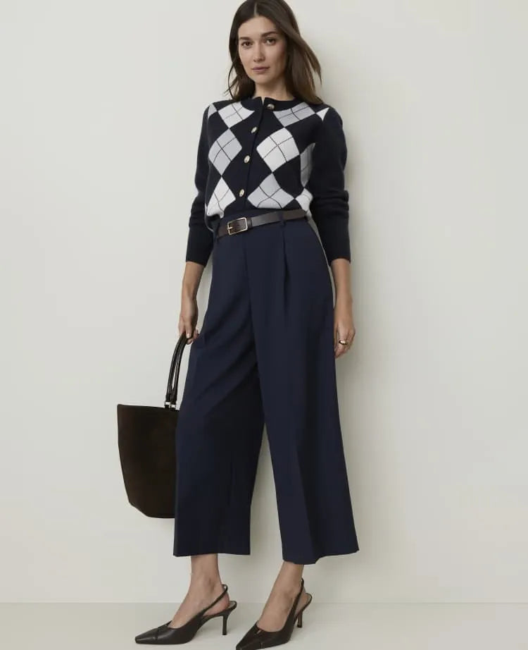 The Belted Culotte Pant