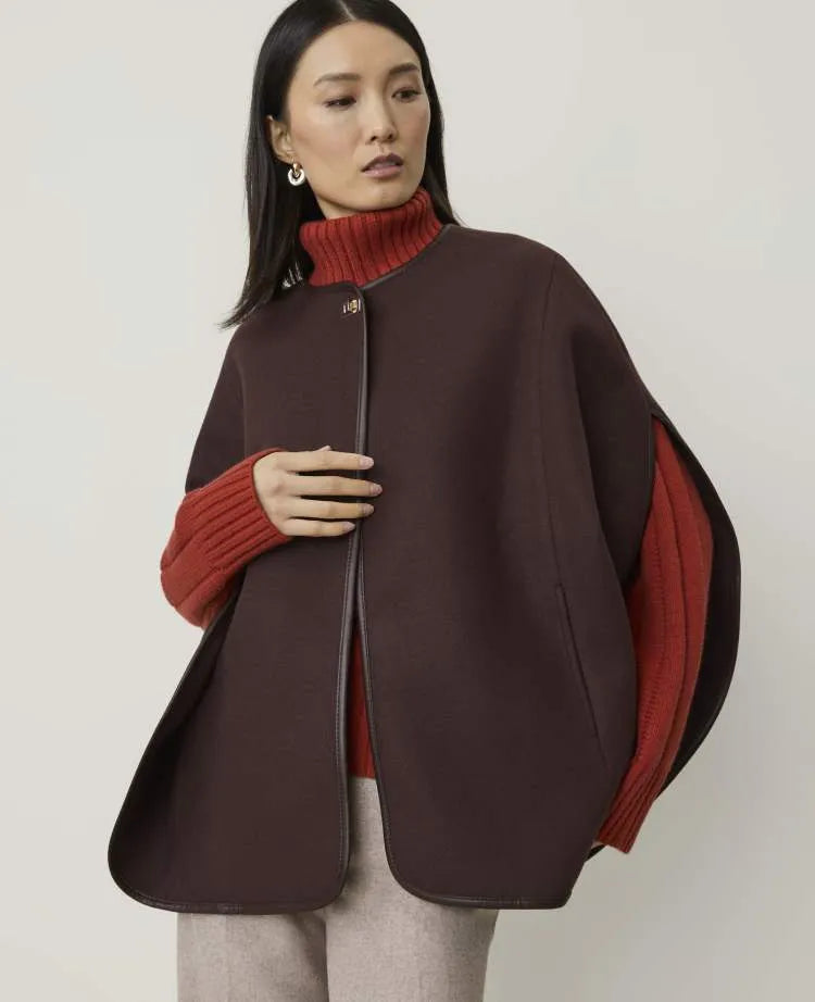 Buckle Cape Poncho