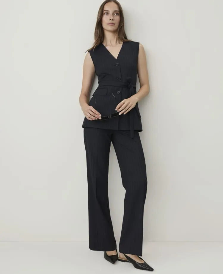 The Pinstripe Caroline Pant