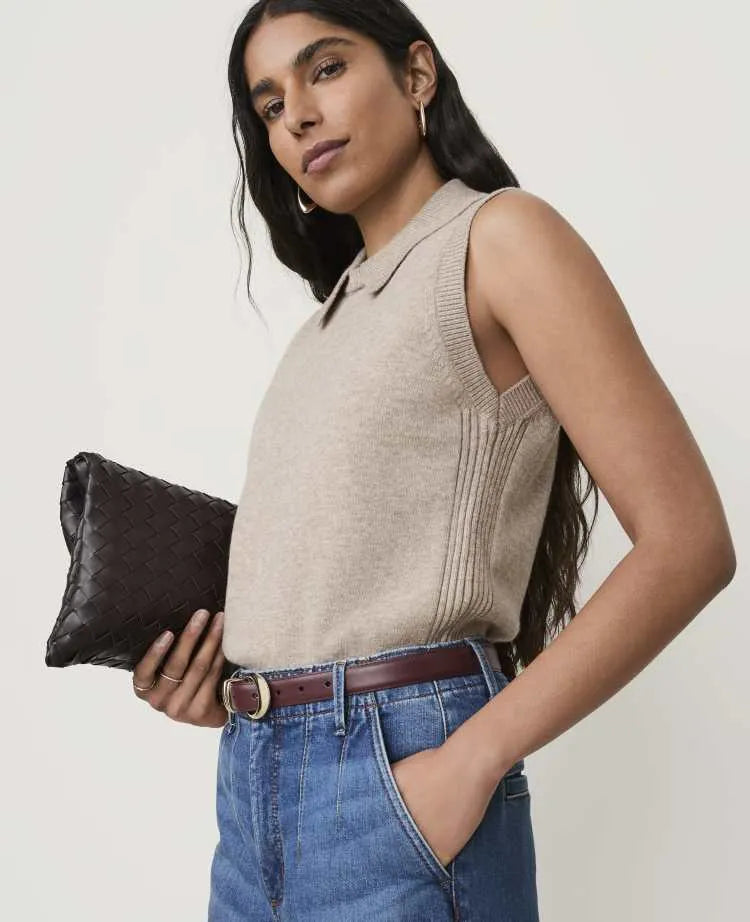 Collared Sweater Vest