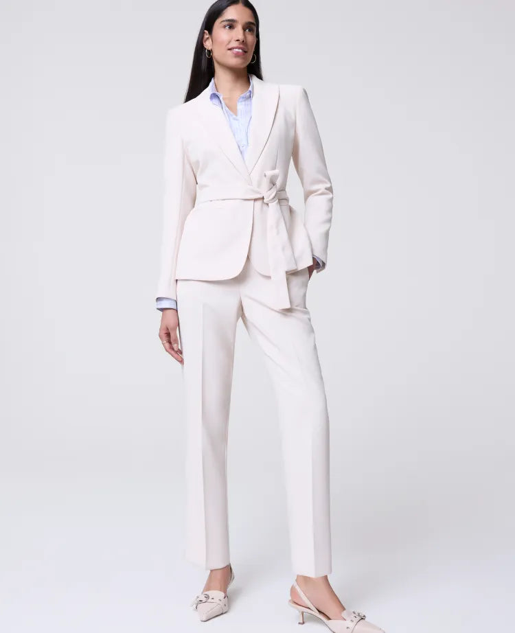 The Relaxed Ankle Pant in Fluid Crepe