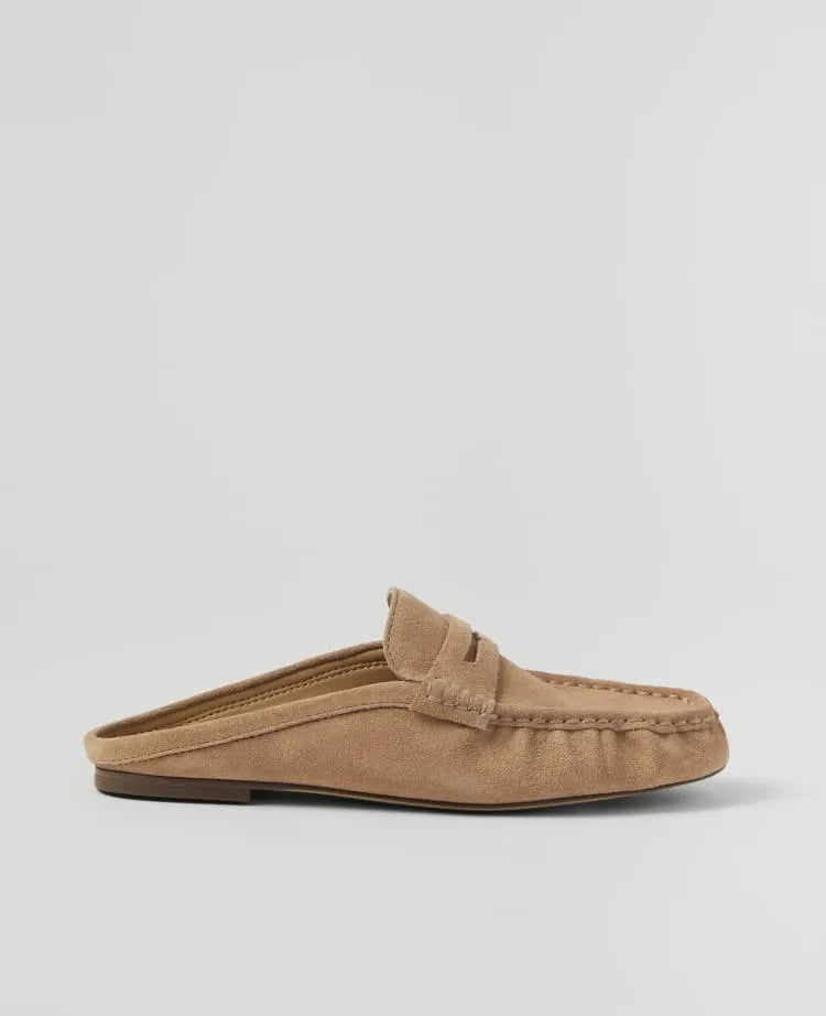 Weekend Suede Loafer Slide