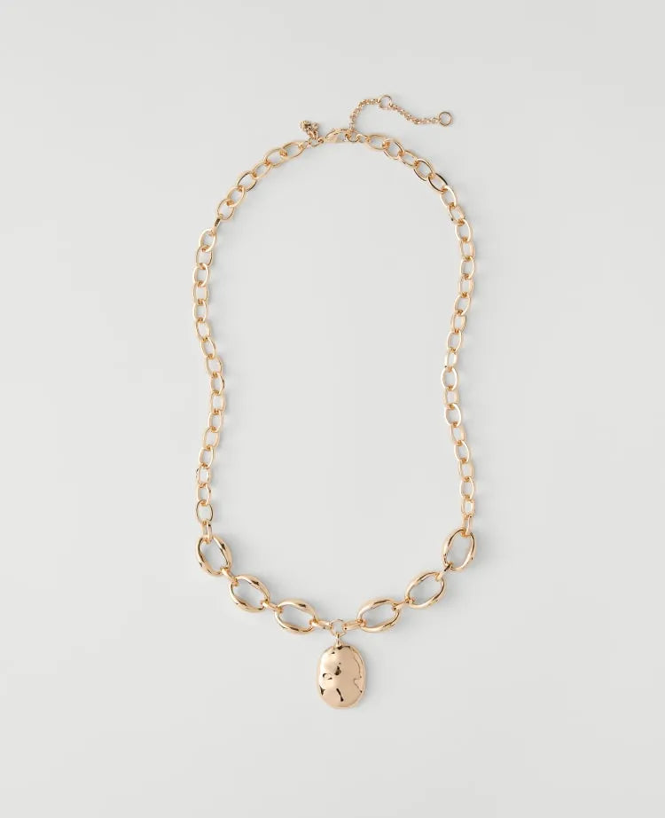 Mixed Chain Pendant Necklace