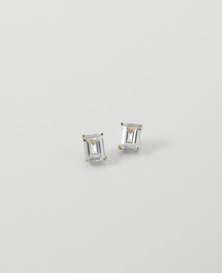Emerald Stud Earrings